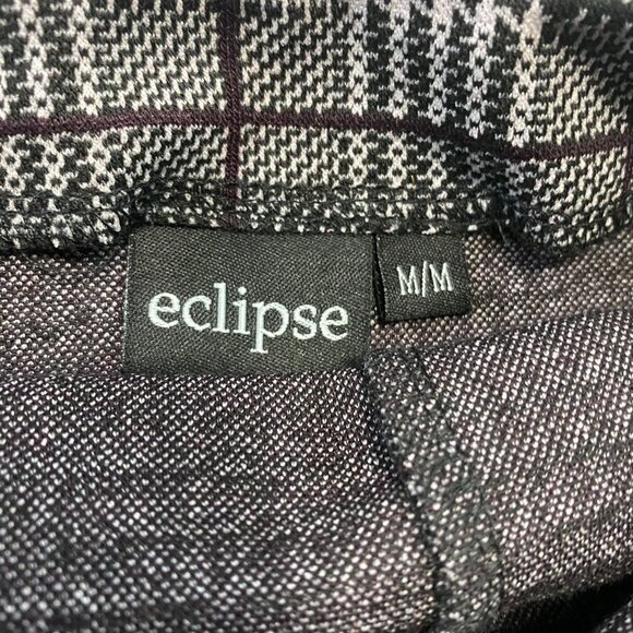 Eclipse Houndstooth Plaid Skirt Size Medium - Picture 2 of 6